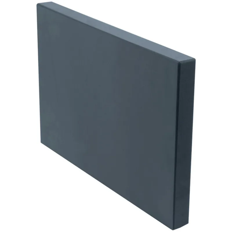 Fitness Mad EVA Foam Half Yoga Block Grey-2